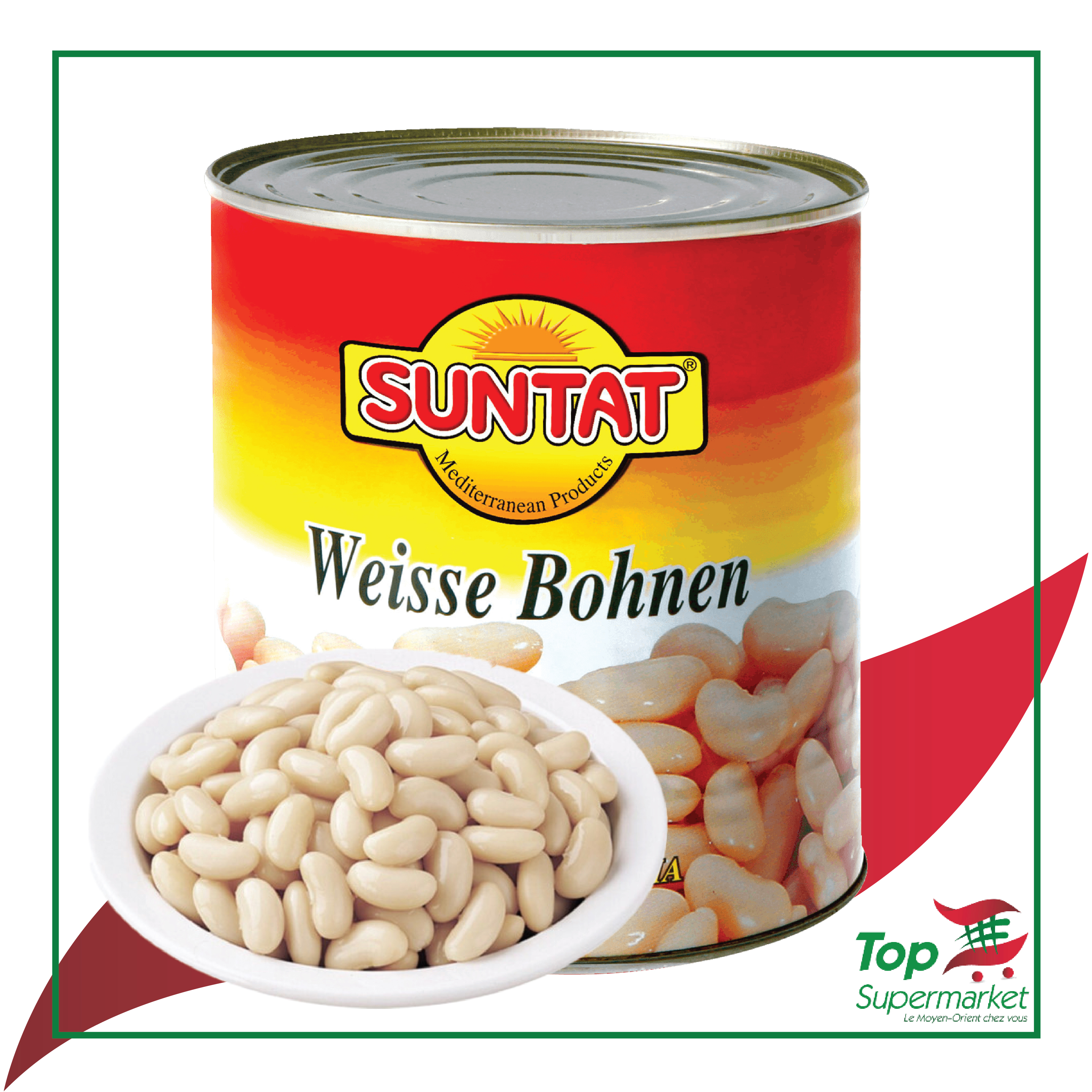 Suntat haricots géants 580gr